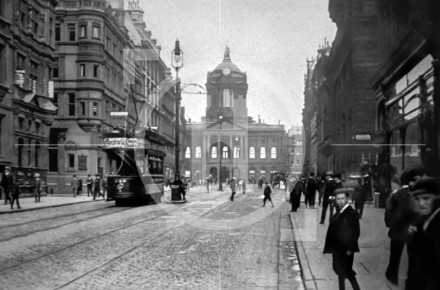 Castle Street and the Town Hall, c 1902